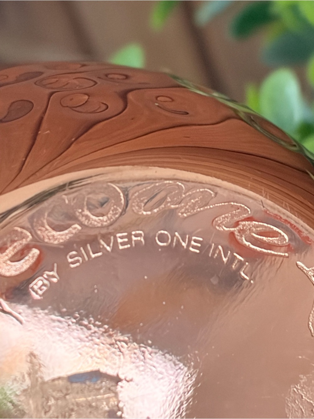 Hammered Copper Mugs Metallic Moscow Mule Style Barware by Sundance Set of 2 - Picture 5 of 5